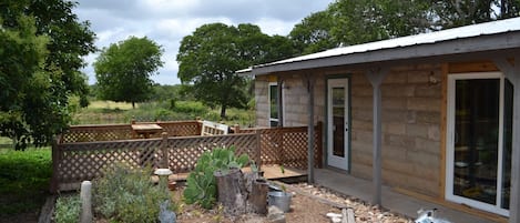 Entrance to cabin