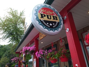 Port Albert Pub. Located across the street from the Historic Port Albert Inn. Built in 1842.