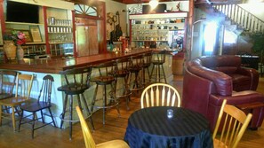 Main lounge at the Historic Port Albert Inn. Built in 1842.