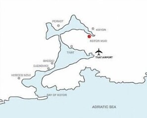 Carte de l’hébergement