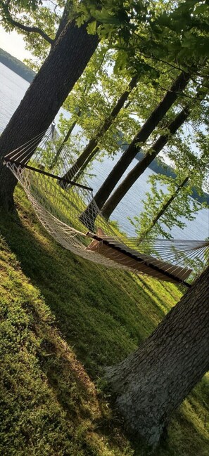 Kick back in the hammock while listening to the calmness of nature all around