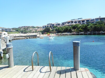 Porto Cervo fully equipped luxury home in private condo complex w/2private beach