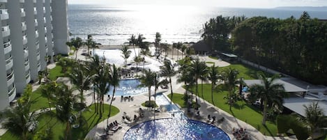 View from our balcony