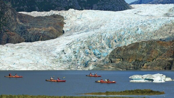 3 miles from mendenhall glacier