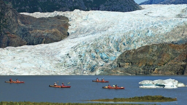 3 miles from mendenhall glacier