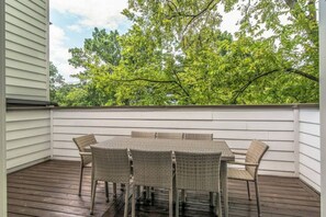 Patio perfect for unwinding