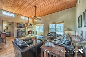 Beautiful living room on the main level