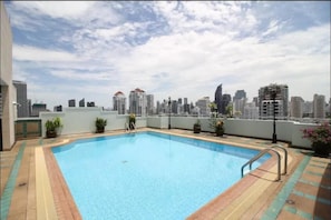 Rooftop swimming pool