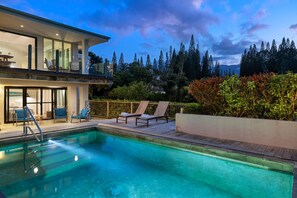 Pool and Outdoor Space - Salt water pool and outdoor lounge space for fun days in the sun!