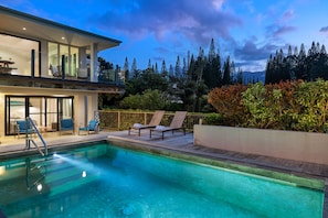 Pool and Outdoor Space - Salt water pool and outdoor lounge space for fun days in the sun!