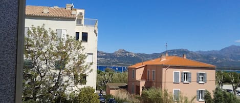 la vue du balcon