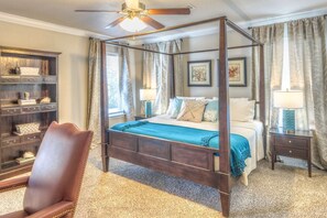 Enjoy waking up in this luxury king size bed!