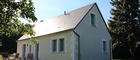 Vue extérieure de la maison