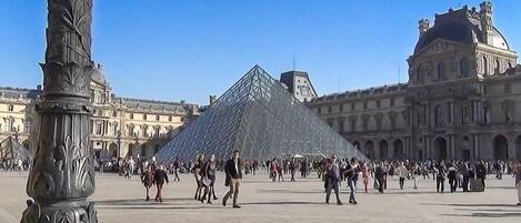 The Pyramide of Louvre Museum, 200m from your home