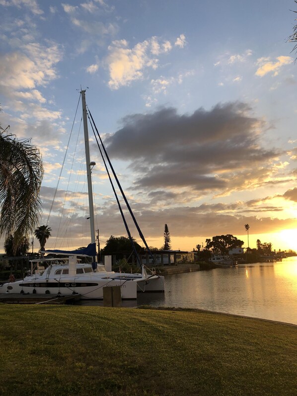 Enjoy the beautiful sunsets
