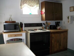 One side of kitchen