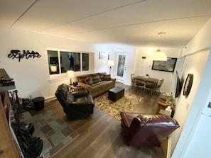 Enjoy our recliners after a day of outdoor adventures!