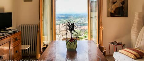 View from the living room on Val di Chiana Valley