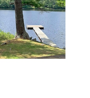 New Dock for Summer 2020 goes out 60 feet with large dock at end