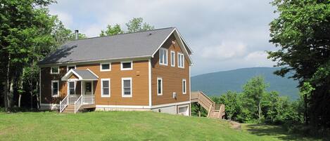 House view from end of 800' driveway