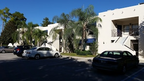 Front of the condo
