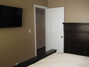 Large Chest and Tv on the Wall