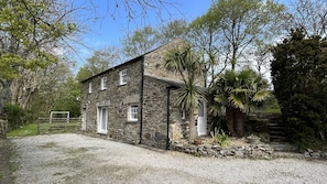 Rear entrance and garden