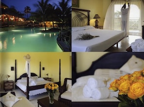 the rooms are airy and comfortable, with attention made to every detail