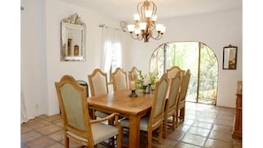 Dining Room  with Fireplace