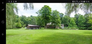 Large lawn