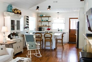 kitchen / living area