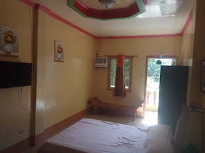 Bedroom with AC,Cable tv,REf etc.