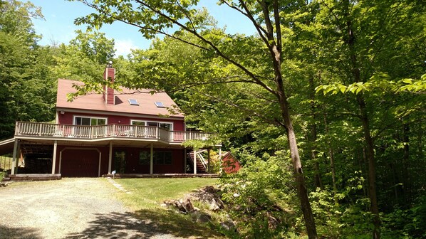 View of house from driveway.