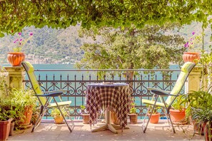 The Balcony Which provided to you a panorama Boka Bay view. 