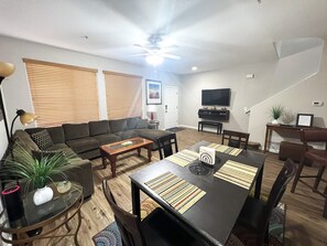 Living Room and Dining Table