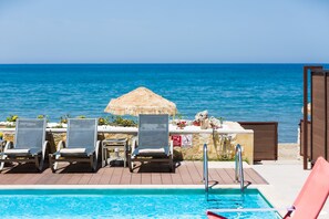 Great view of the beach!