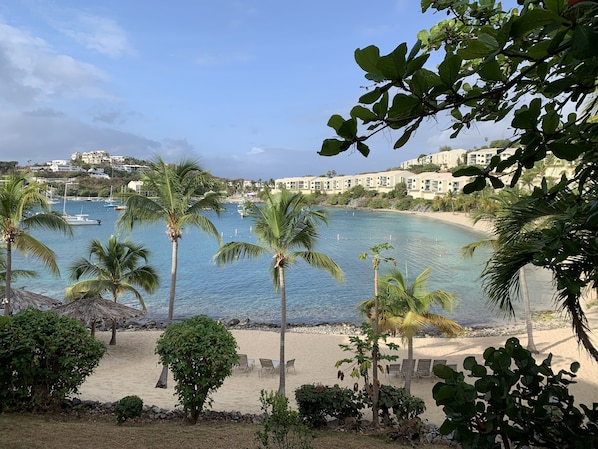 View of Cowpet Bay from
Balcony