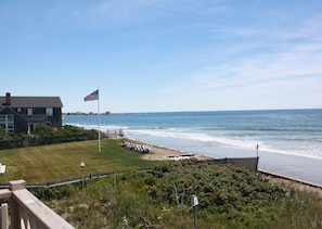 Top floor balcony view to the southeast
