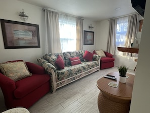 Upper unit living room