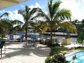 Patio and Dock