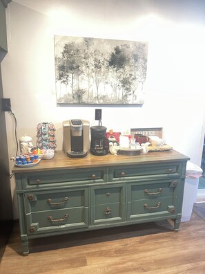 Coffee and Tea bar