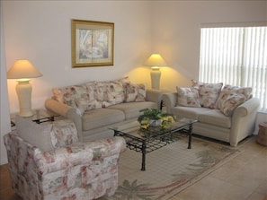 Comfortable Family Room