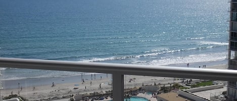 Your view of the Pacific Ocean, Point Loma, and the Coronado Shores Beach.