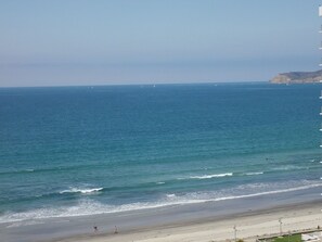 This is your view of the Pacific Ocean and Point Loma.