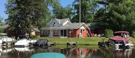 The Beach House 400 from across the canal