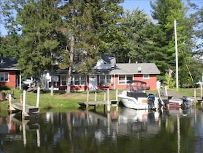 The Beach House 400 from across the canal