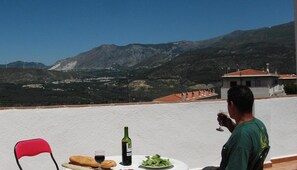 Drinks on the terrace