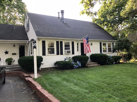 Front of House with Partial Driveway