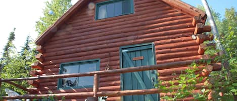 Serenity Cabin Front View with deck