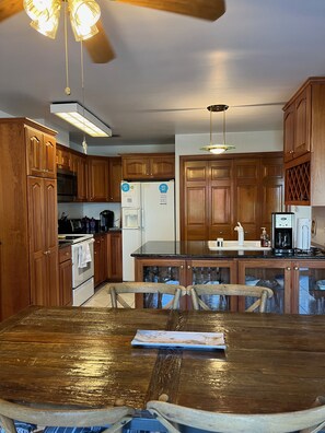 View of kitchen area 